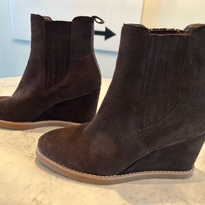 Splendid Wanda Suede Wedge Boots